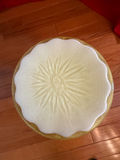 Opaque Glass Ruffled Vase - thumbnail 3 of 3