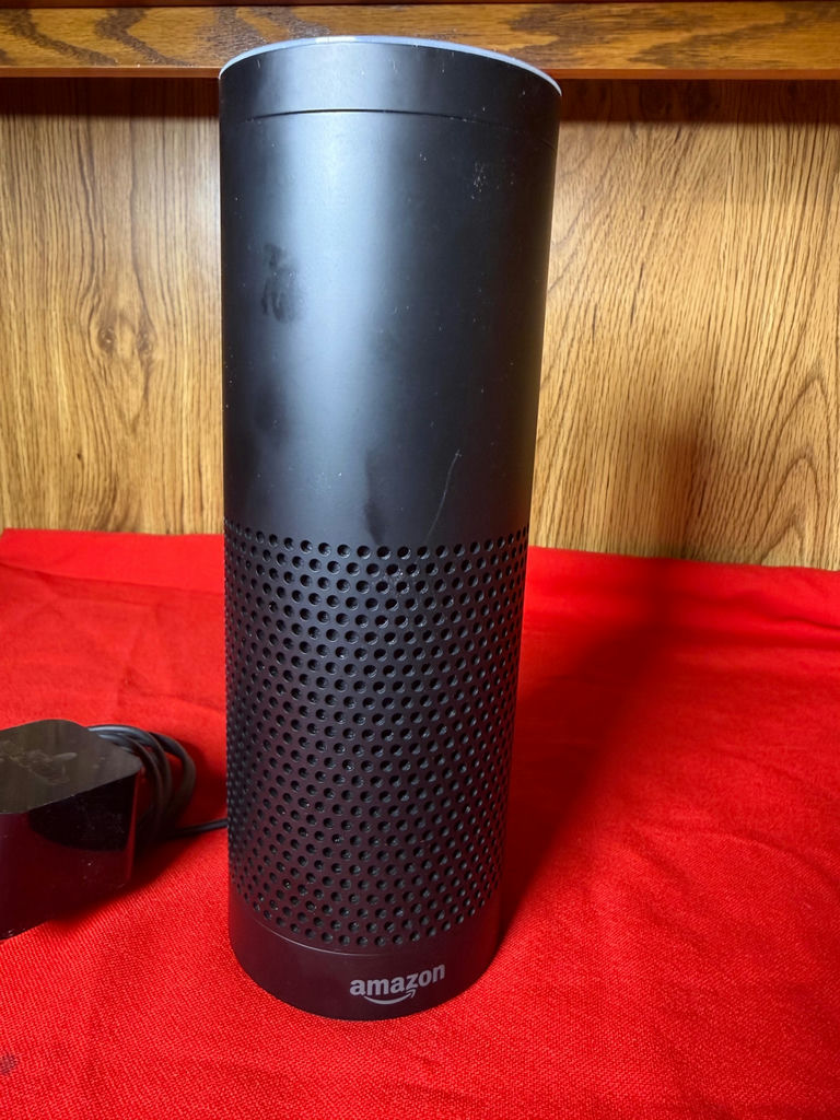 Amazon Echo Smart Speaker with Power Adapter - image 2 of 3