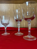 Set of Four Stemmed Glasses - thumbnail 3 of 3