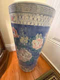 Decorative Ceramic Floral Floor Vase - thumbnail 1 of 2