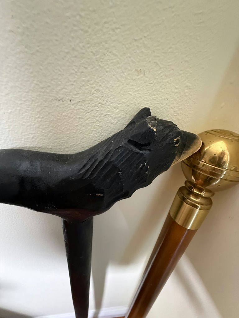Two Decorative Walking Canes - image 2 of 3