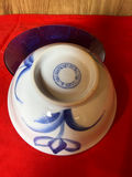 Ceramic Bowl and Glass Plate - thumbnail 2 of 2