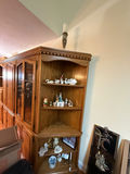 Large Oak Wall Unit Entertainment Center - thumbnail 2 of 4