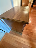 Wooden Two-Drawer Nightstand - thumbnail 3 of 4