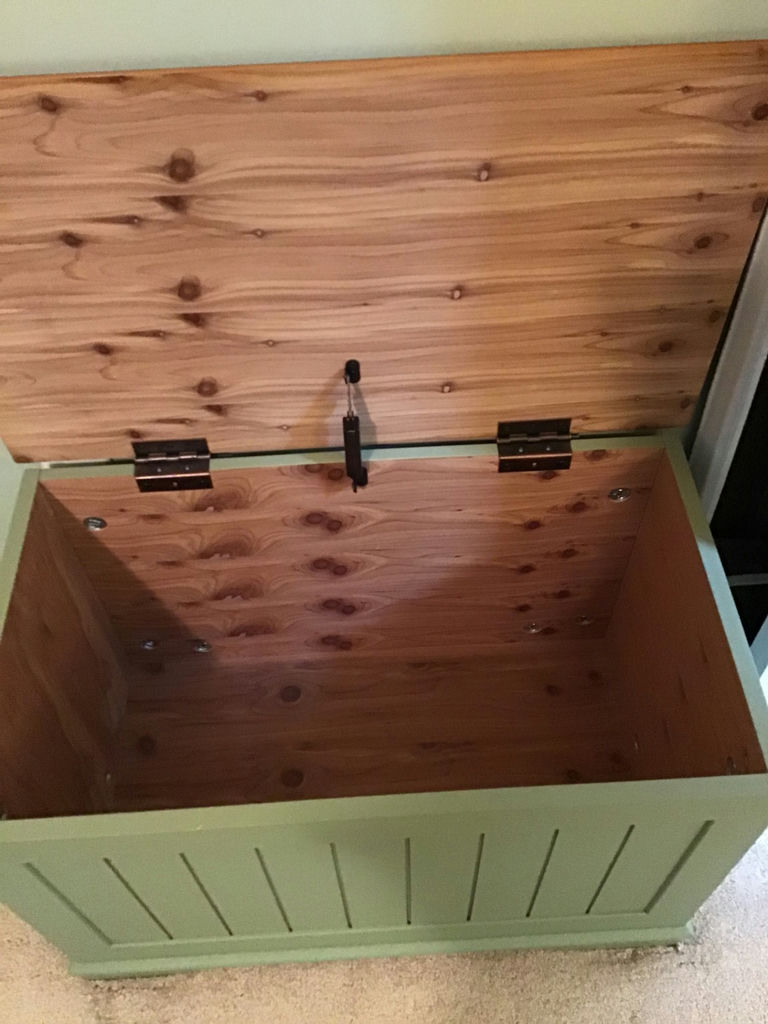Wooden Storage Chest - image 2 of 3
