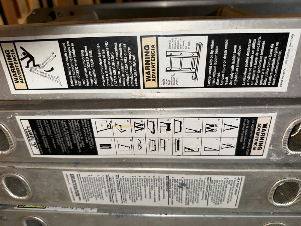 Werner Multi-Position Aluminum Ladder - image 3 of 7