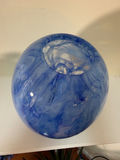 Blue Swirl Glass Vase - thumbnail 2 of 3