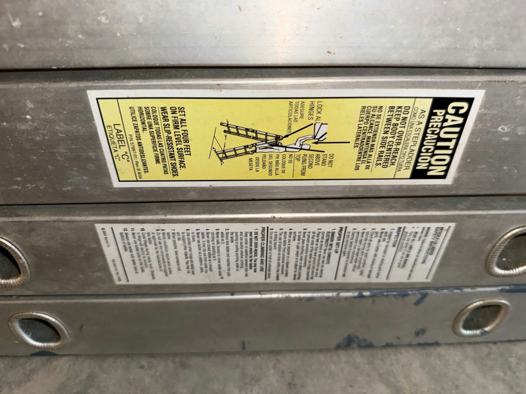 Werner Multi-Position Aluminum Ladder - image 4 of 7
