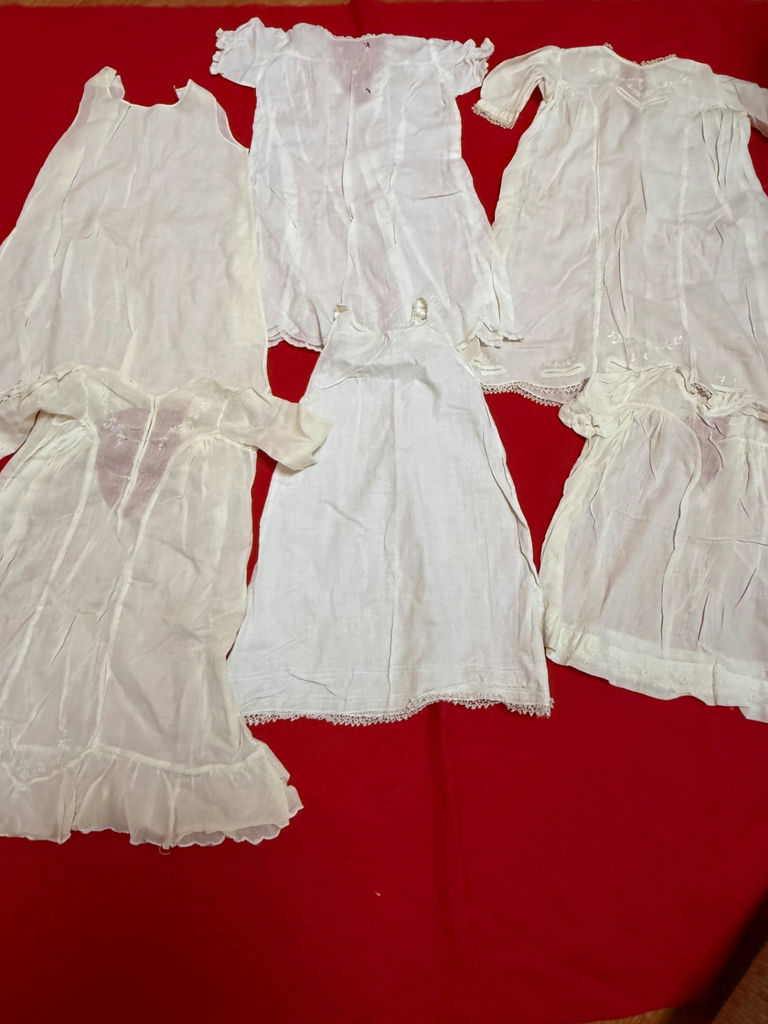 Collection of Vintage White Infant and Child Gowns - image 1 of 5