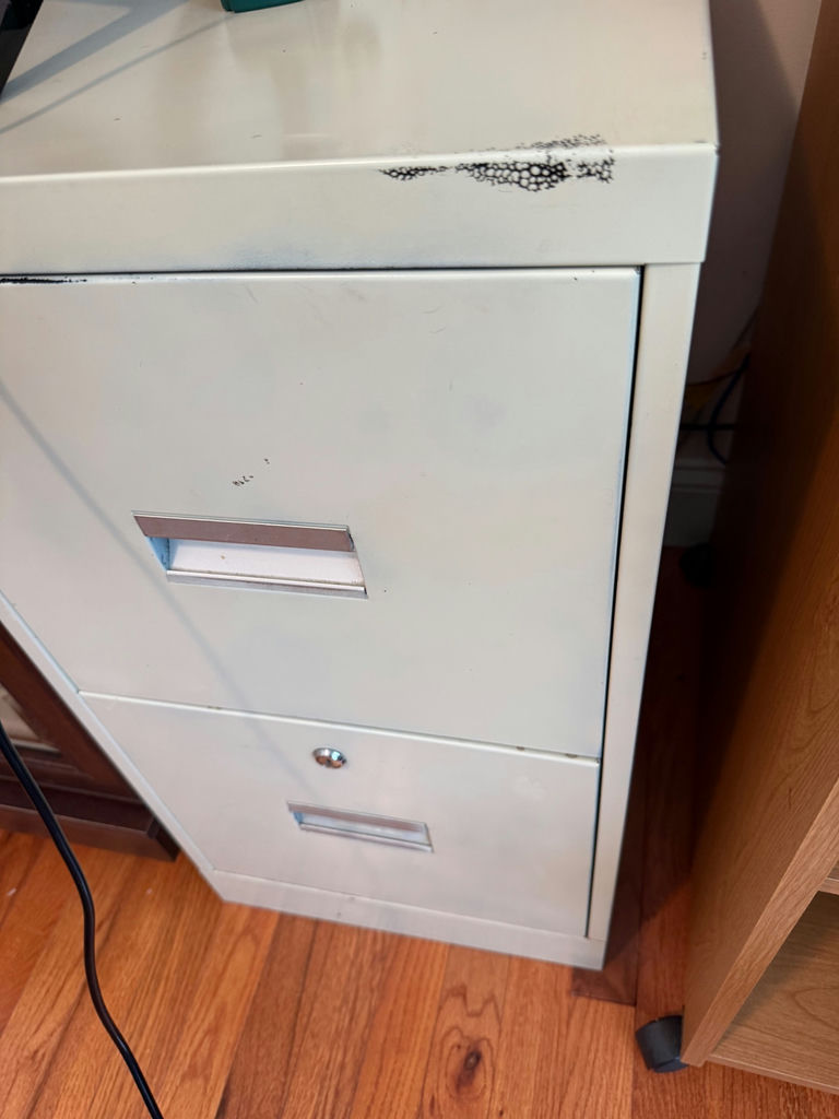 Two-Drawer Metal Filing Cabinet - image 2 of 2