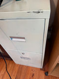 Two-Drawer Metal Filing Cabinet - thumbnail 2 of 2