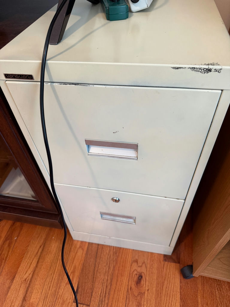Two-Drawer Metal Filing Cabinet - image 1 of 2