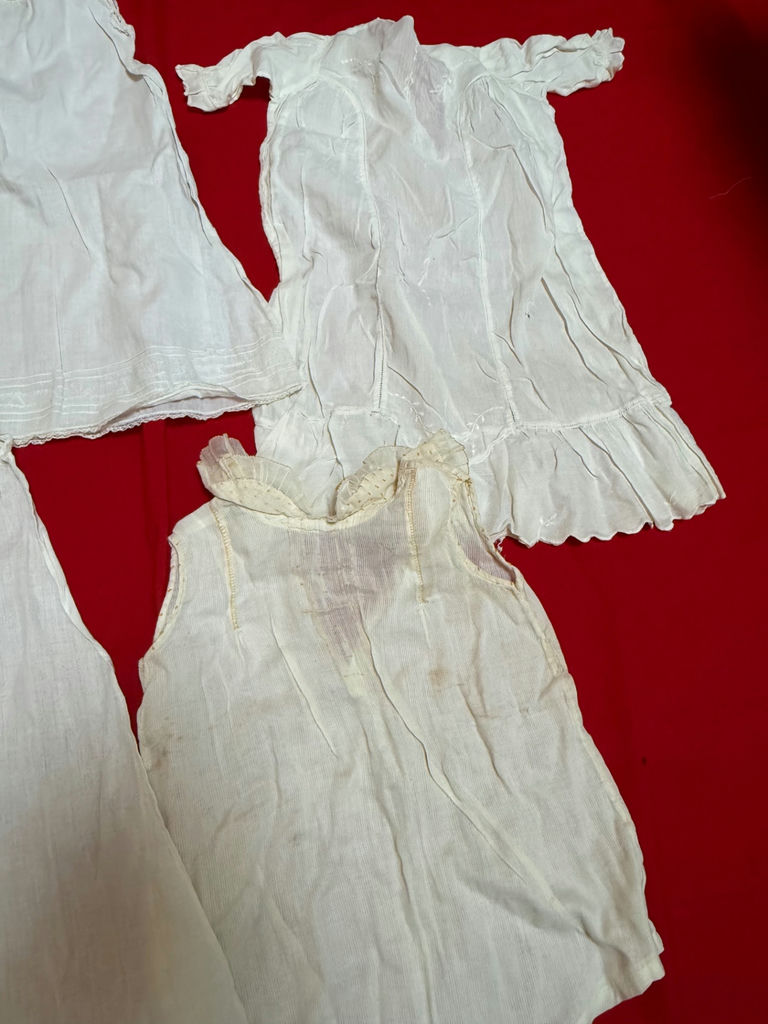 Collection of Vintage White Infant and Child Undergarments - image 3 of 4