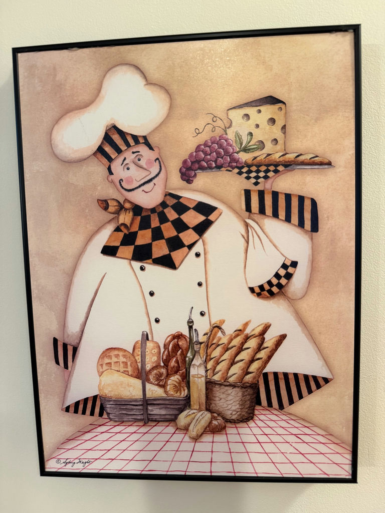 Framed Chef Kitchen Wall Art Prints - image 2 of 2