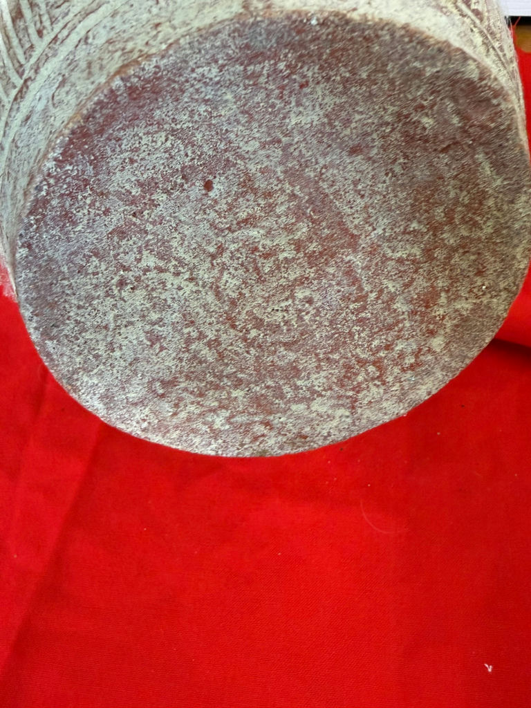 Textured Ceramic Vase - image 3 of 3