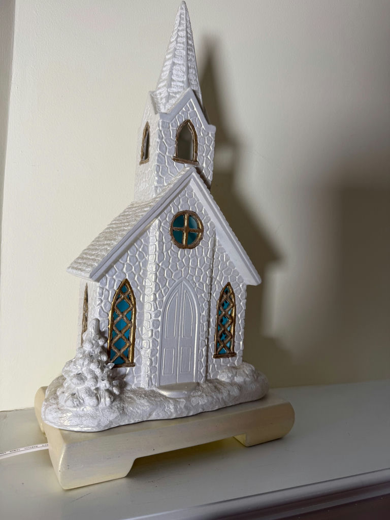 White Church Village House Decoration - image 2 of 2
