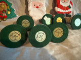 Byers Choice - Christmas-themed dog figurines with festive felt decorations - thumbnail 3 of 3