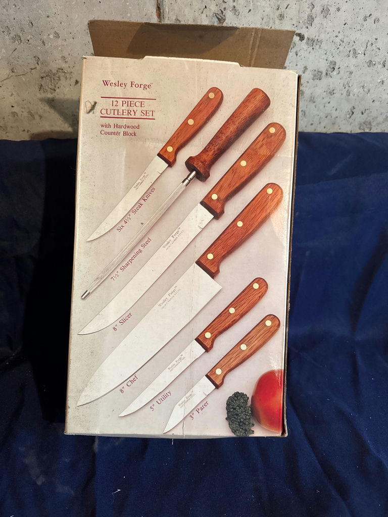 Wesley Forge 12-Piece Knife Set with Hardwood Block - image 1 of 2