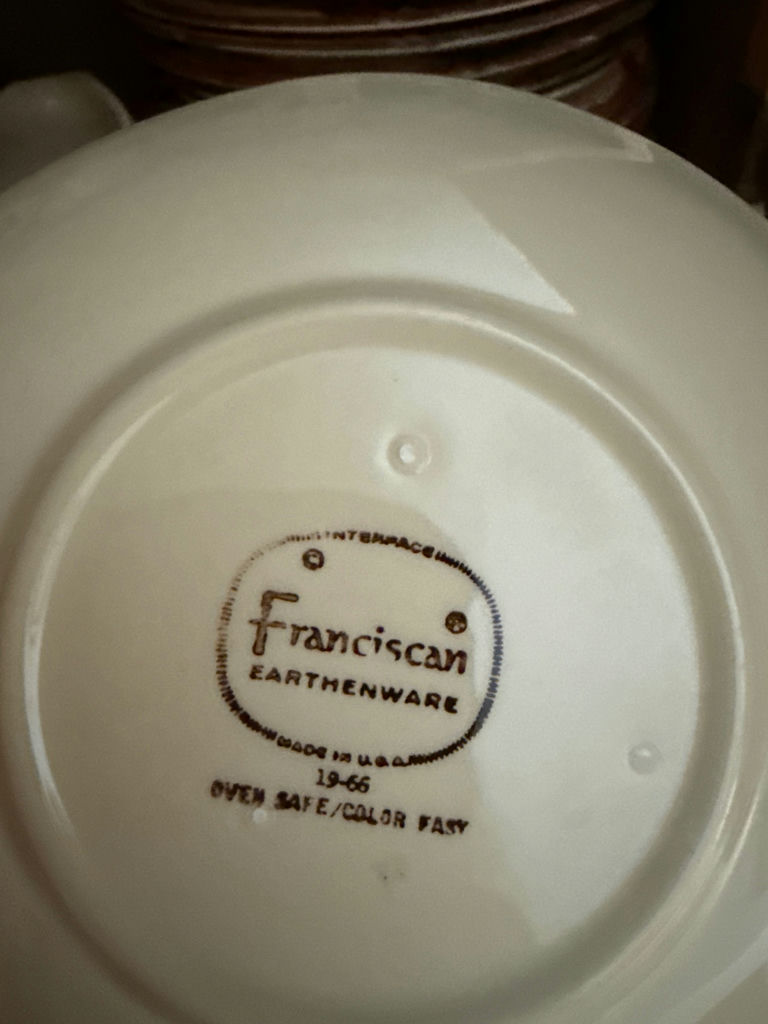 Franciscan Cherry Pattern Earthenware Dinnerware Set - image 6 of 6