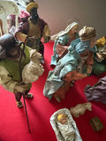 Wooden light up creche’ with straw nesting material - thumbnail 4 of 4