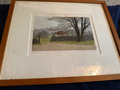 Carol Collette - Stone Wall Landscape Art Print - Image 1 of 4