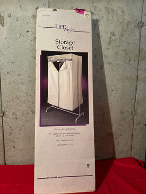 Life Styles Storage Closet Portable Wardrobe - Image 1 of 3