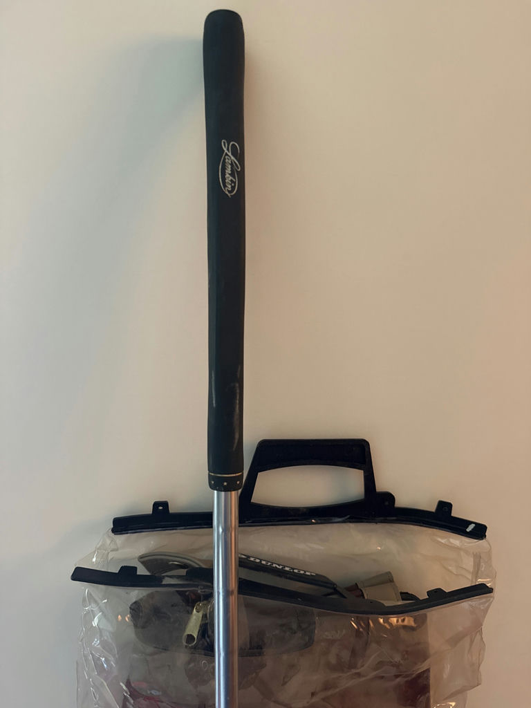 Golf travel bag, clubs, shoes, and training device - image 4 of 5