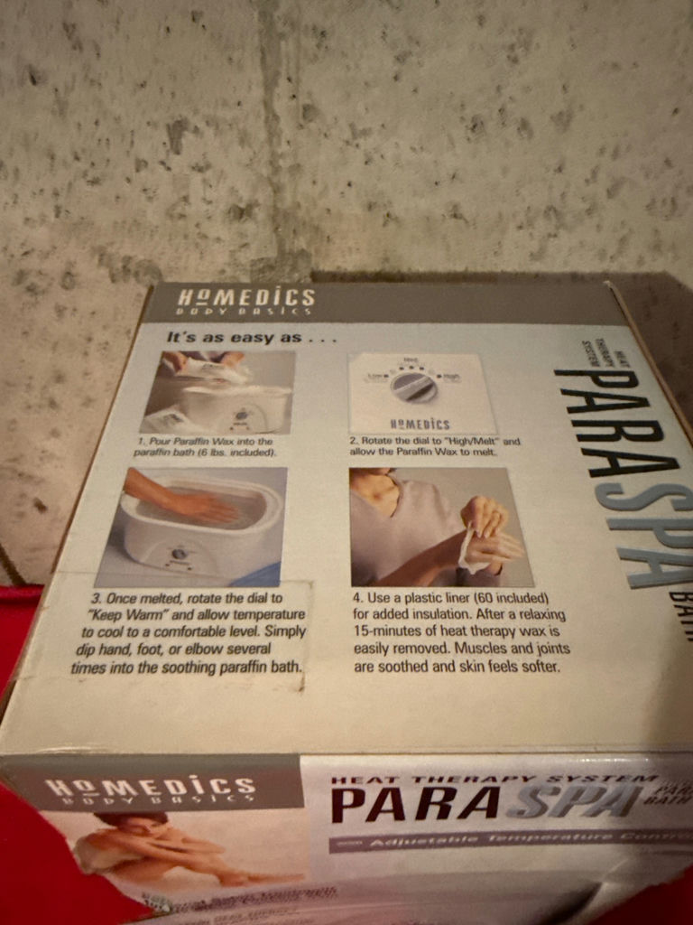 HoMedics ParaSpa paraffin wax bath - image 2 of 2