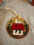 Anri Vintage Christmas angel figurines and 1958 Snoopy ornament tag - thumbnail 5 of 6