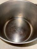 Large stainless steel stock pot with lid - thumbnail 2 of 2