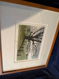 Carol Collette - Framed landscape art print with large tree and fence - thumbnail 2 of 3