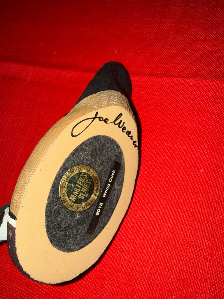 Three hand-painted wooden duck decoys - image 5 of 5