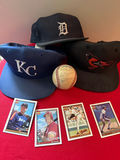 Baseball caps, Rich Gedman a signed baseball, and trading cards - thumbnail 1 of 2