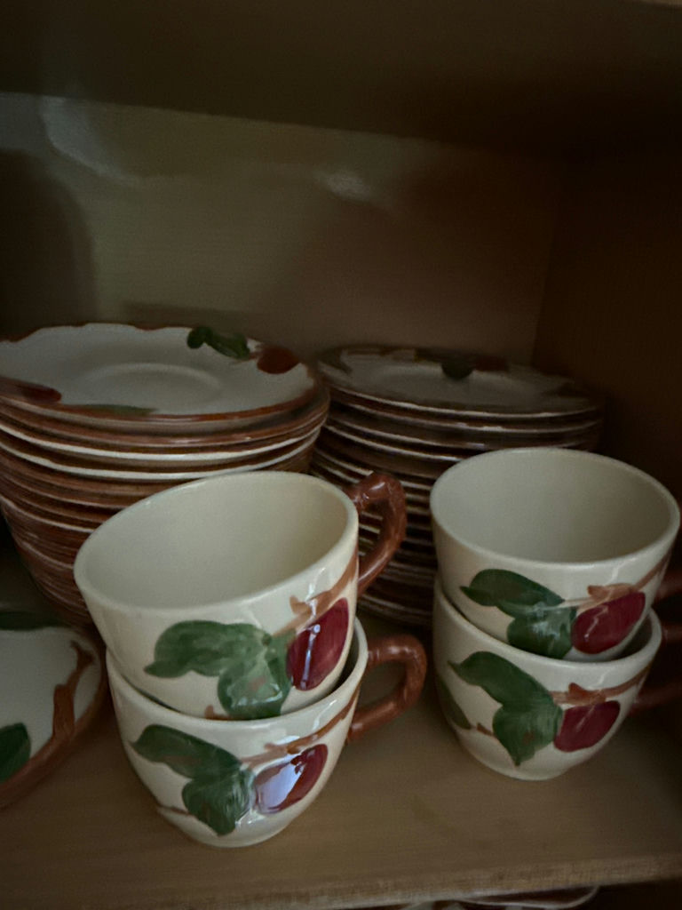 Franciscan Cherry Pattern Earthenware Dinnerware Set - image 4 of 6