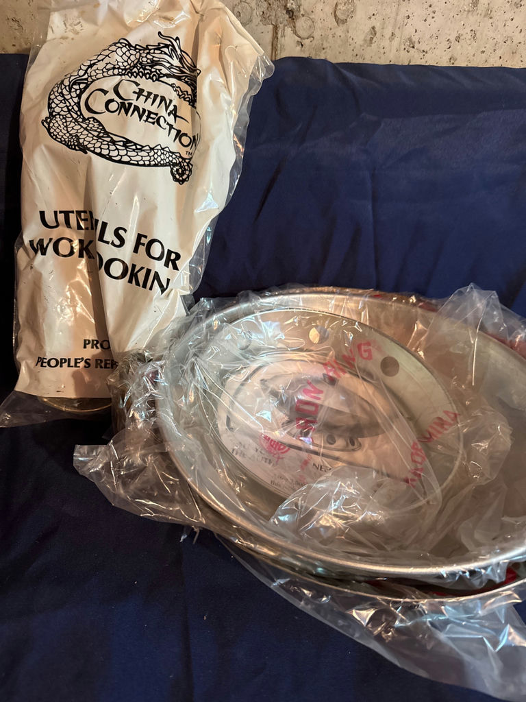 Hand-Hammered Wok Set with Accessories - image 2 of 2