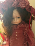 Victoria Ashlea Limited Edition porcelain doll in pink Victorian dress - thumbnail 3 of 4