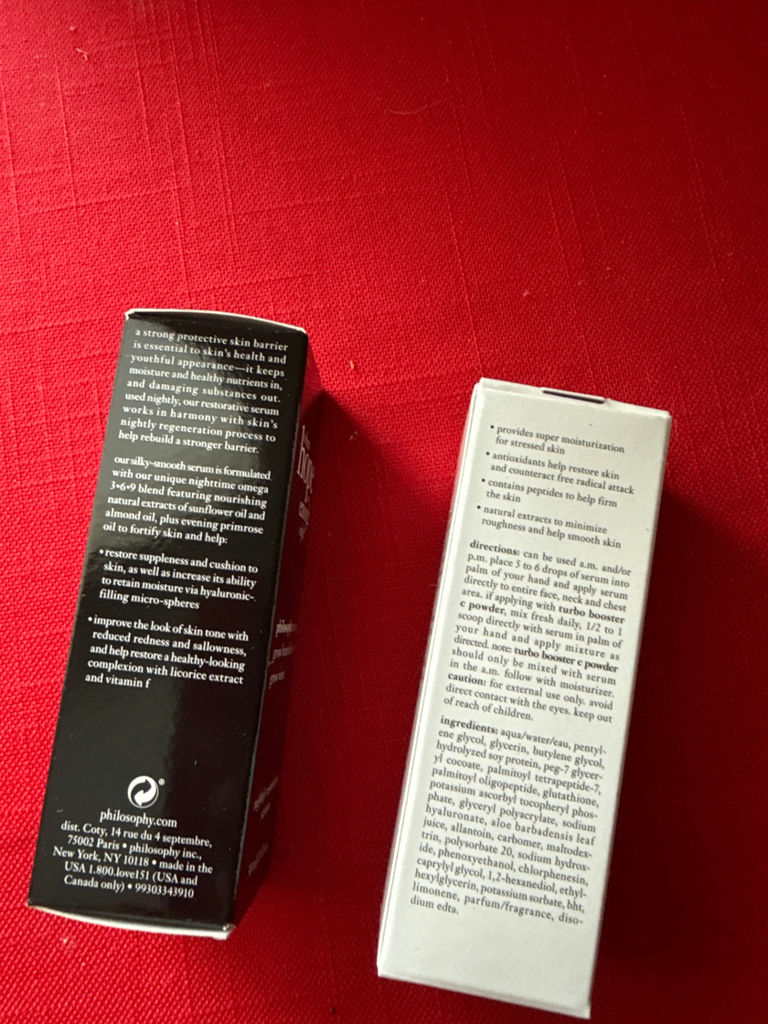 Philosophy When Hope Is Not Enough serums (Nightly Restorative and Facial Firming) - image 2 of 2