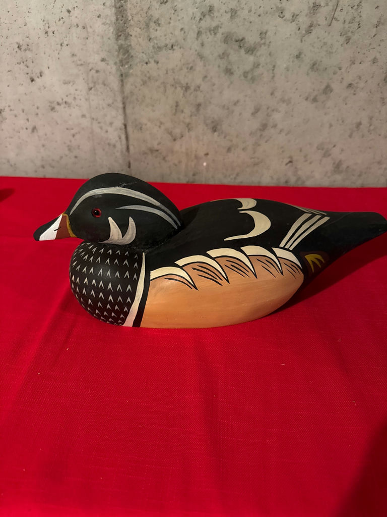 Rare Boyd’s collection Hand-painted duck sculpture - image 1 of 3