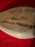 Hand-carved wooden duck decoy (Common Merganser) - thumbnail 2 of 2
