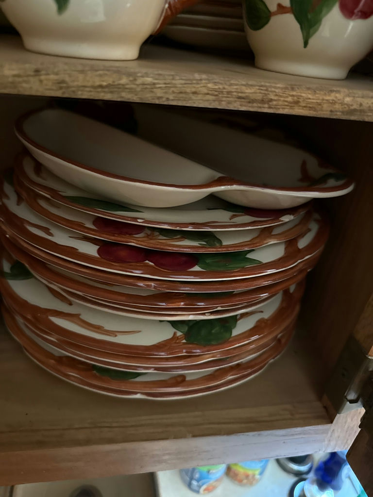 Franciscan Cherry Pattern Earthenware Dinnerware Set - image 3 of 6