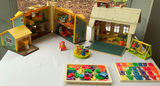 Vintage Fisher-Price Play Family House And Play Family School - thumbnail 1 of 10