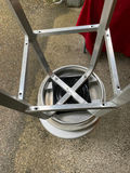 Wooden Table with Metal Stools - thumbnail 7 of 7