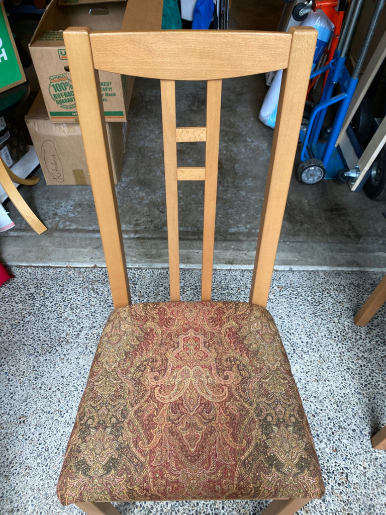 4 Wood Matching Chairs IKEA - image 2 of 5