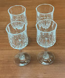 Crystal glassware: champagne flutes and a cut-glass bowl - thumbnail 4 of 5