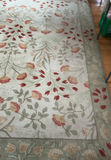 Wool Floral Area Rug - thumbnail 3 of 6