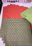 Woven placemats, napkins, trays, and educational flag/president boards - thumbnail 2 of 4