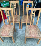 4 Wood Matching Chairs IKEA - thumbnail 1 of 5