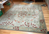 Wool Floral Area Rug - thumbnail 4 of 6