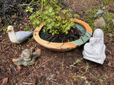 Garden statues and decorative planter - thumbnail 1 of 6