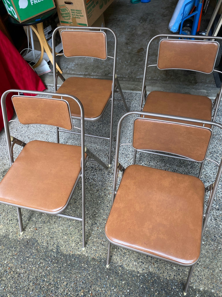 Card Table and Chairs - image 4 of 6